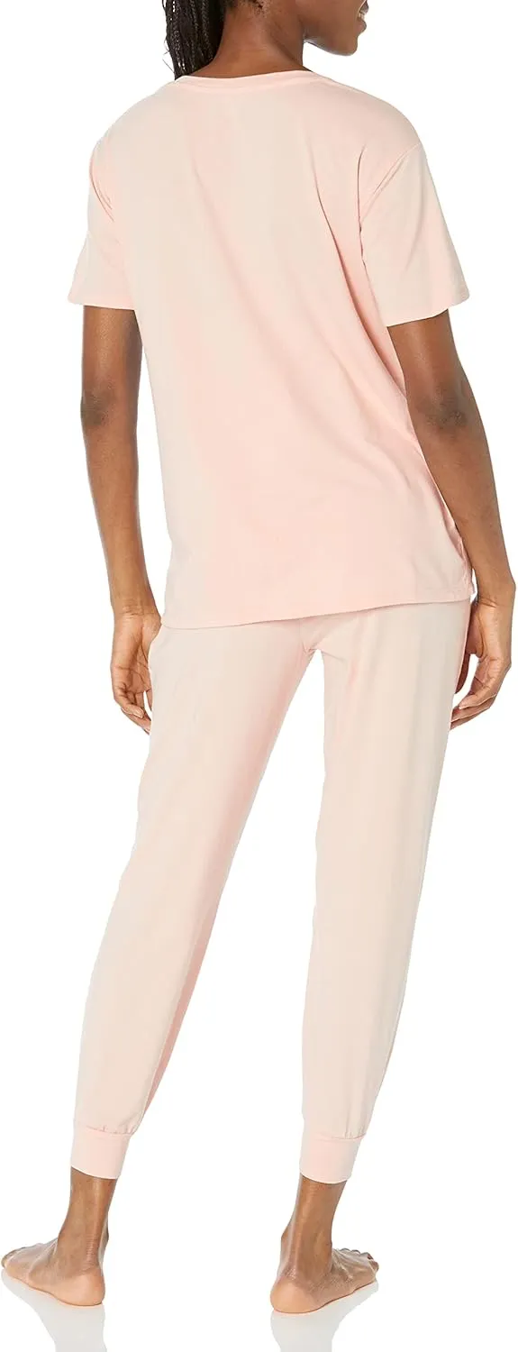 Amazon Essentials Women's Cotton Maternity and Nursing Sleepwear Pajama Set