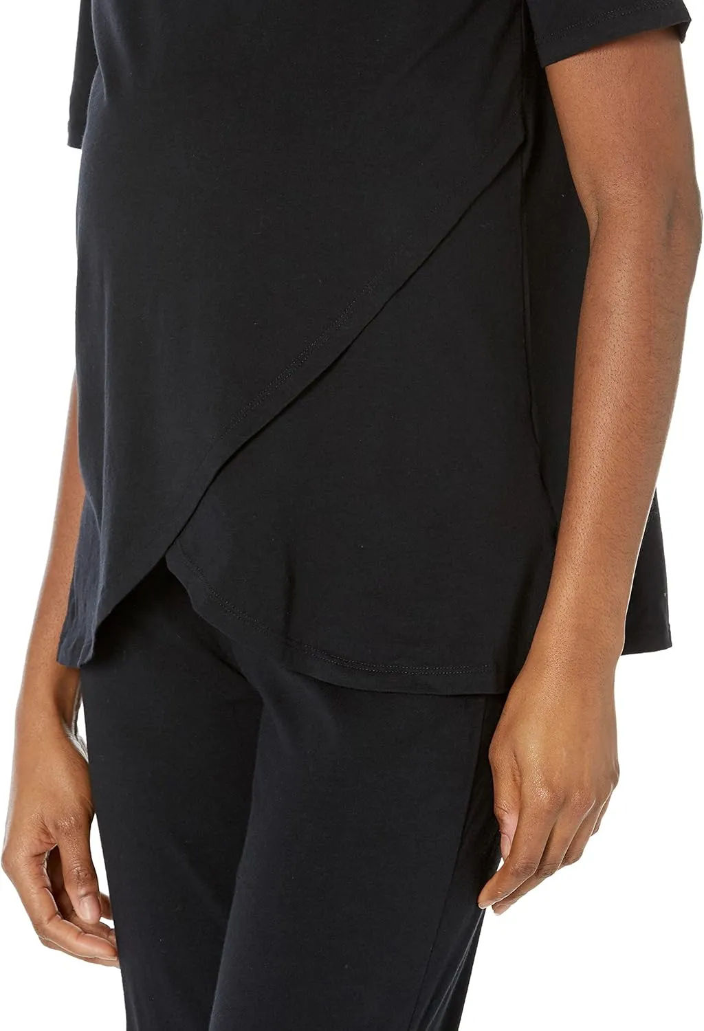 Amazon Essentials Women's Cotton Maternity and Nursing Sleepwear Pajama Set