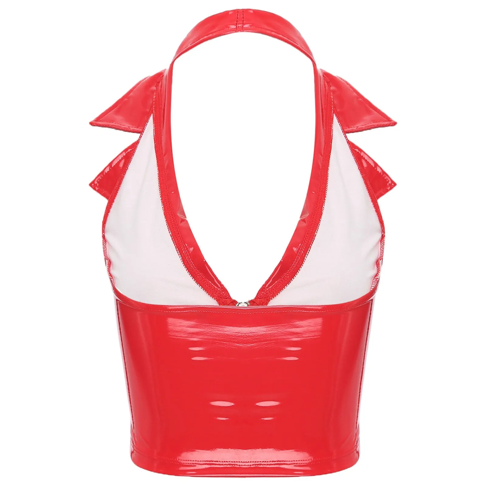 Candy Pink Latex Vest