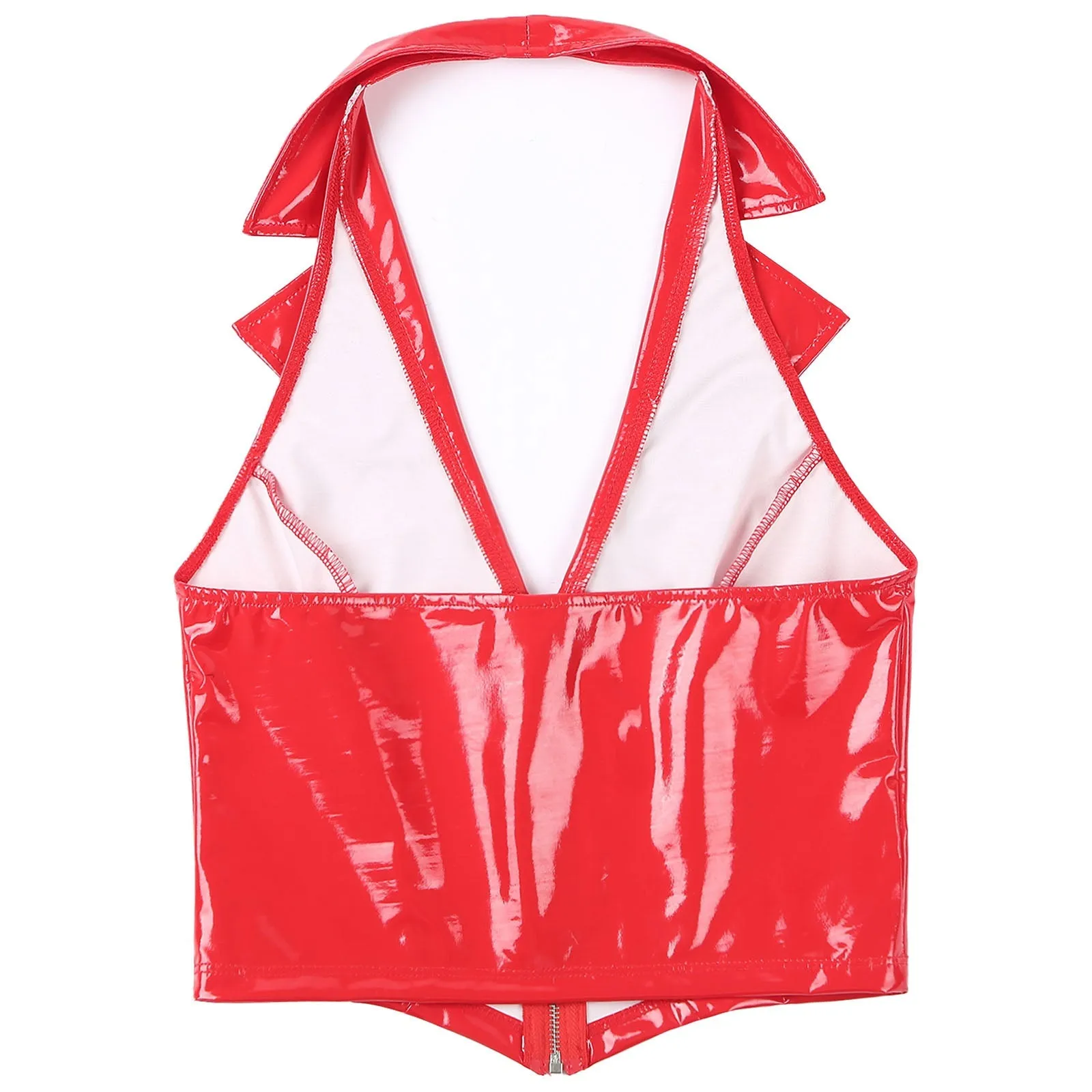 Candy Pink Latex Vest