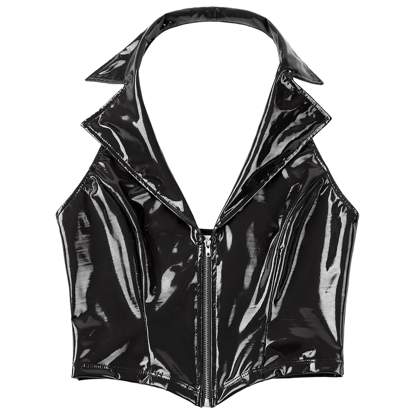 Candy Pink Latex Vest