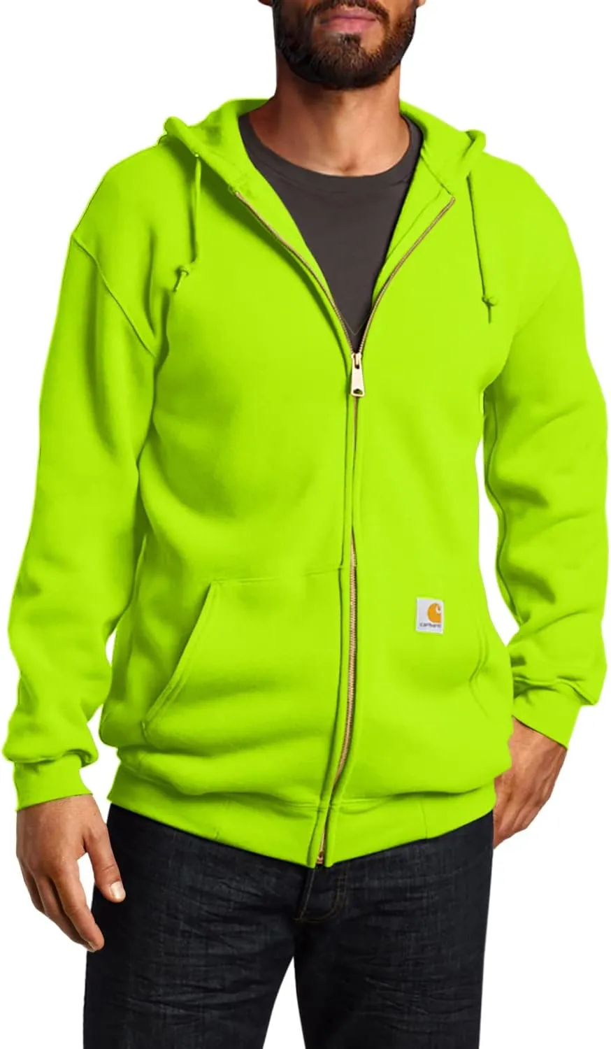 Carhartt Men's K122 Loose Fit Midweight Full-Zip Sweatshirt