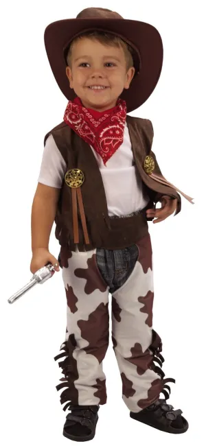 Cowboy dressing up costume (7 to 10 years)(COW-01)