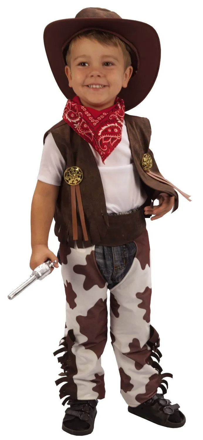 Cowboy dressing up costume (7 to 10 years)(COW-01)