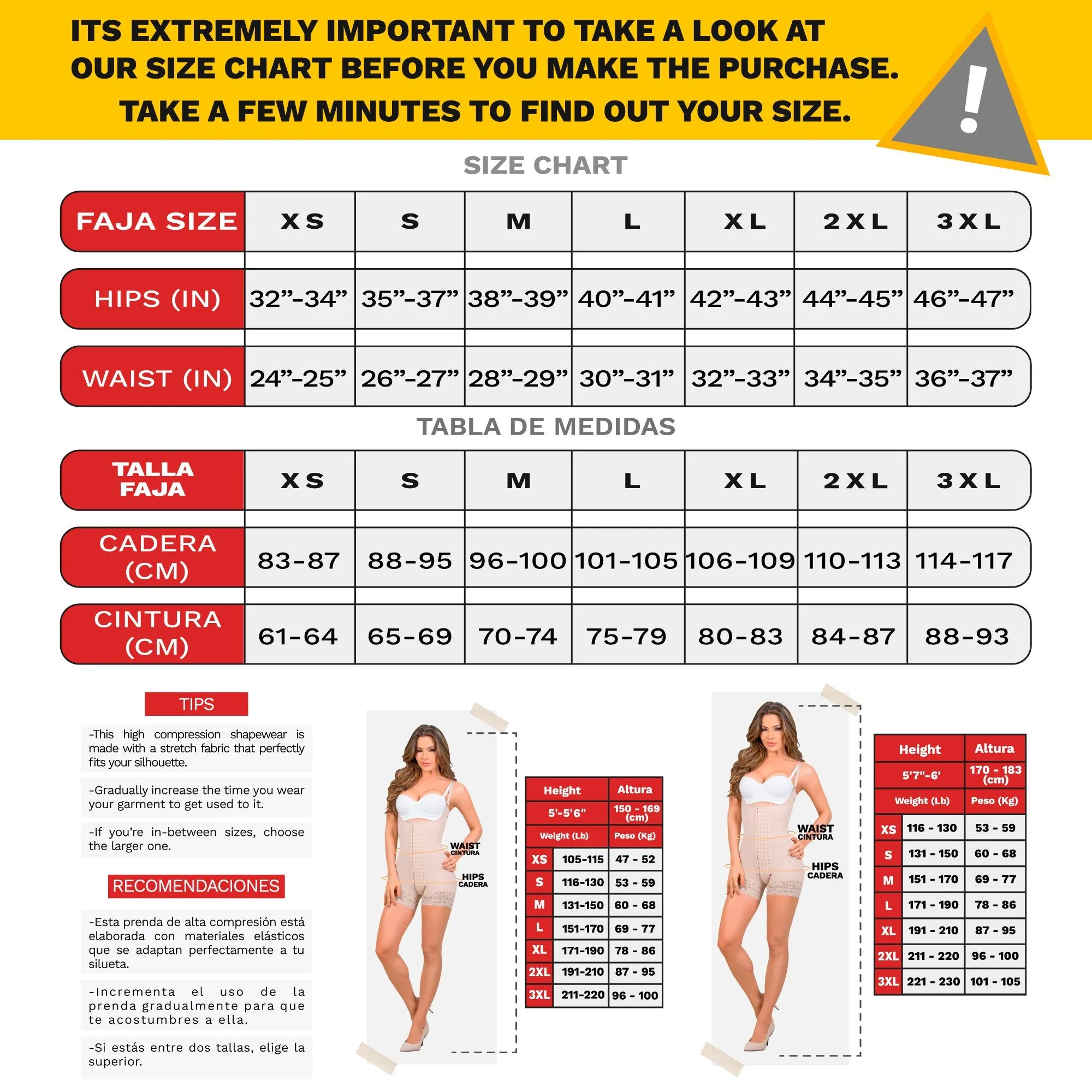 Fajas MariaE FU124 Women Tummy Control Post Surgery