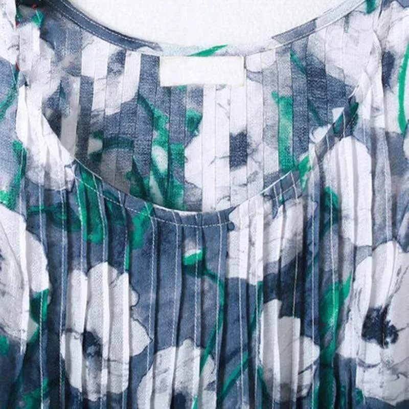 Floral Sleeveless Maxi Dress