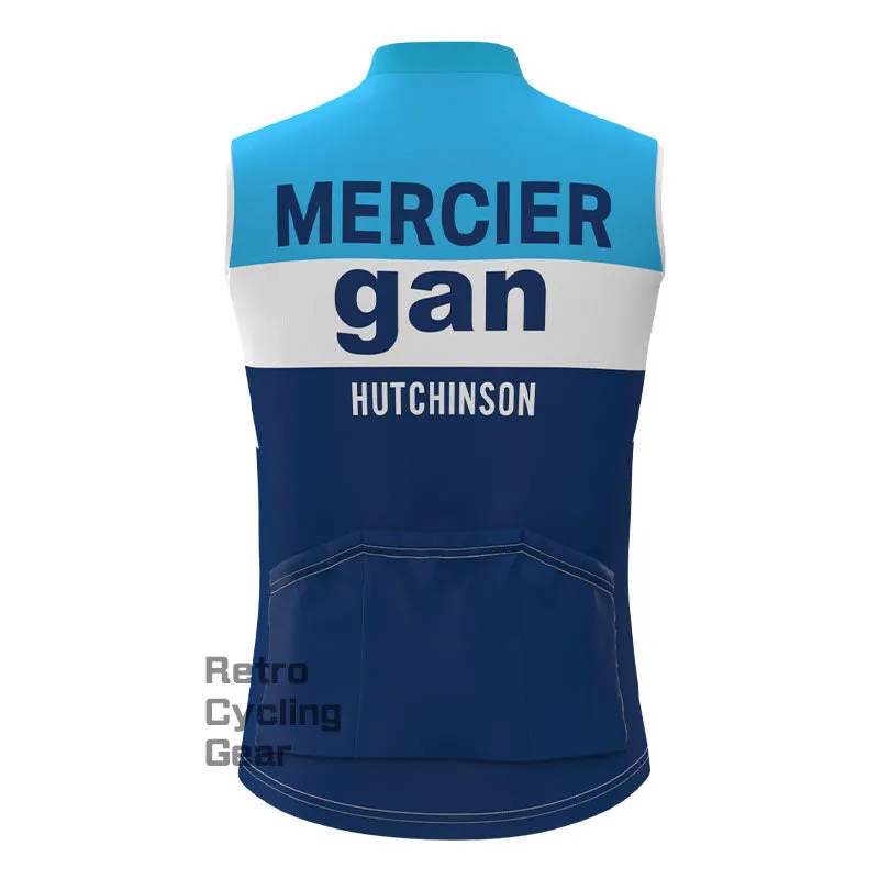 gan Blue Retro Cycling Vest