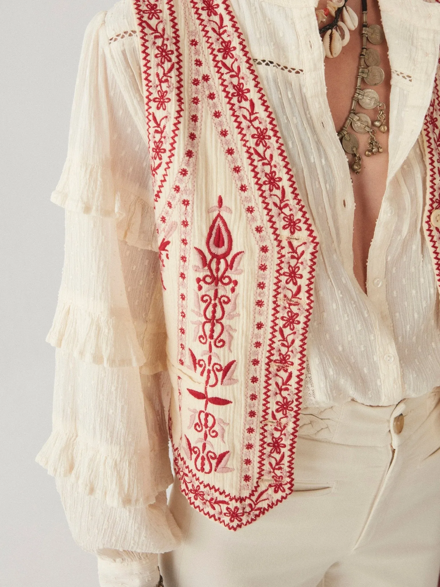 Giada Vest - Red Sea