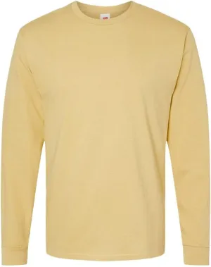 Hanes Essential-T 100% Cotton Long Sleeve T-Shirt 5286