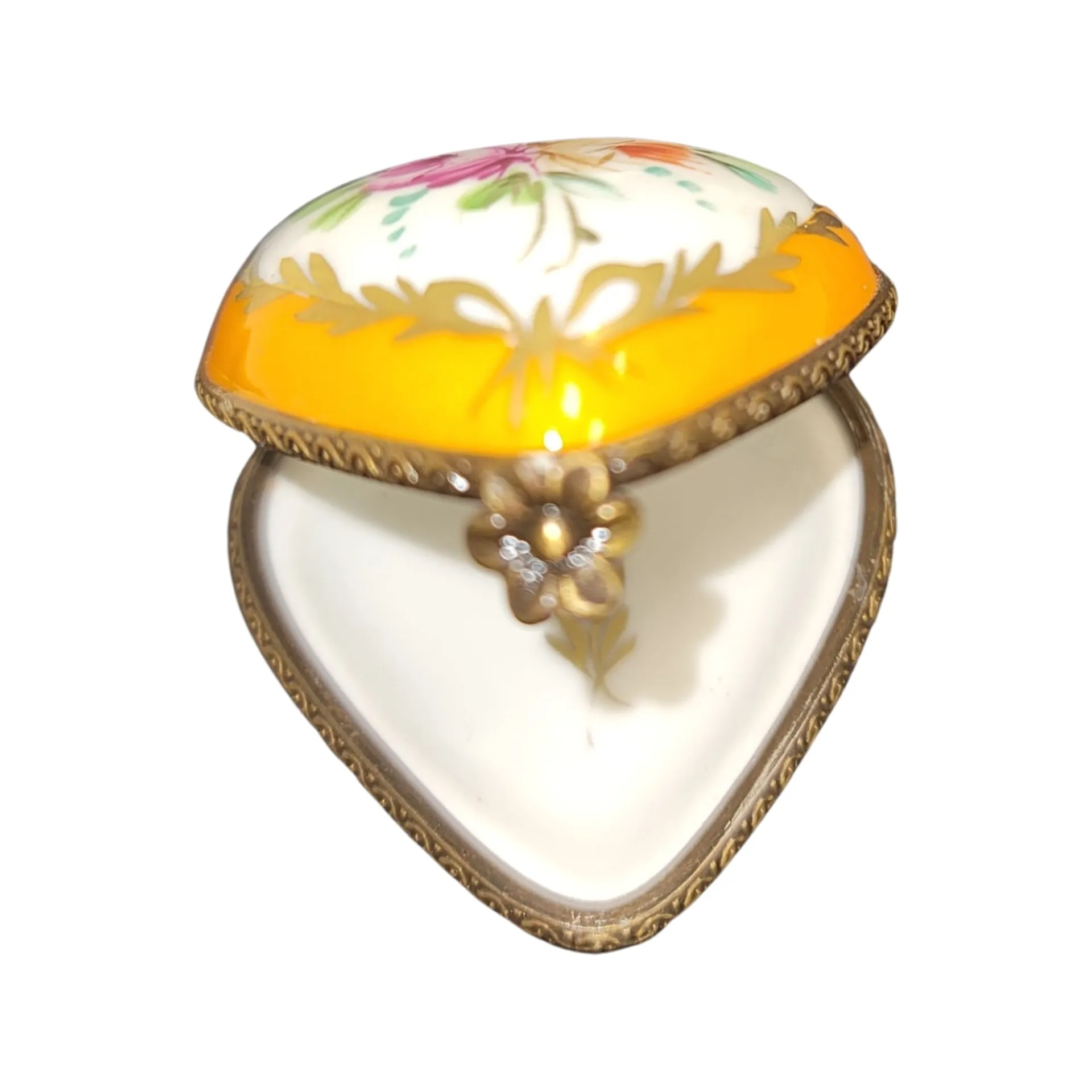 Orange Yellow Heart Flowers