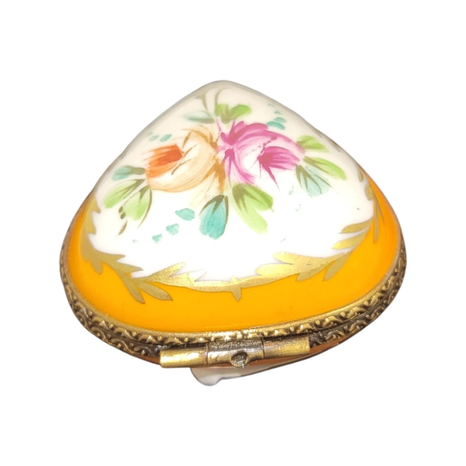 Orange Yellow Heart Flowers