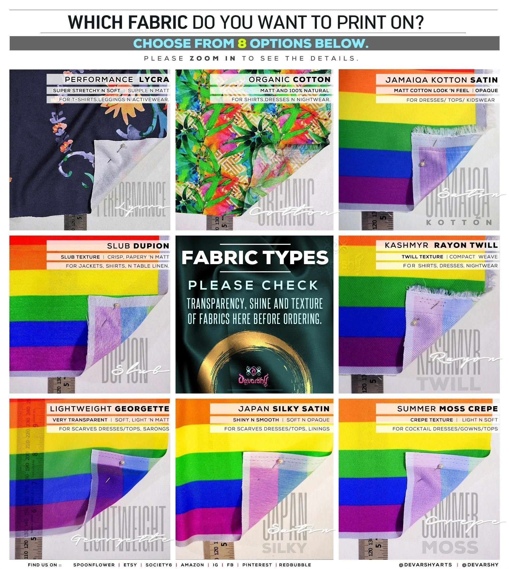 Pastel Checks Apparel Fabric 3Meters , 6 Designs | 8 Fabrics Option | Plaid Fabric By the Yard | 037
