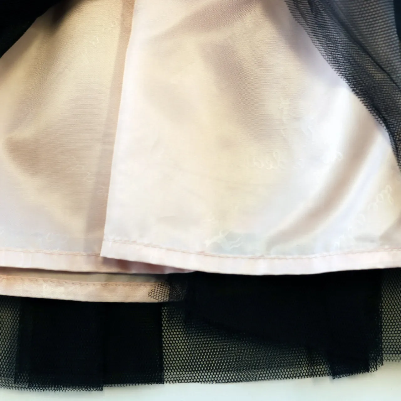Pearl Accents Quilted Dress - Pink