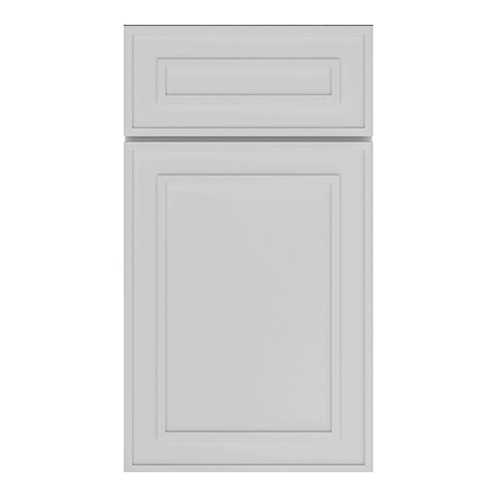 RTA - Elegant Shaker White - Vanity Cabinets with 2 Door 2 Drawer Right - 36"W x 34.5"H x 21"D