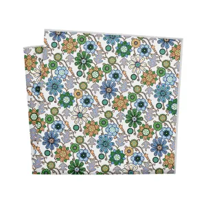 Rural Floral Pocket Square