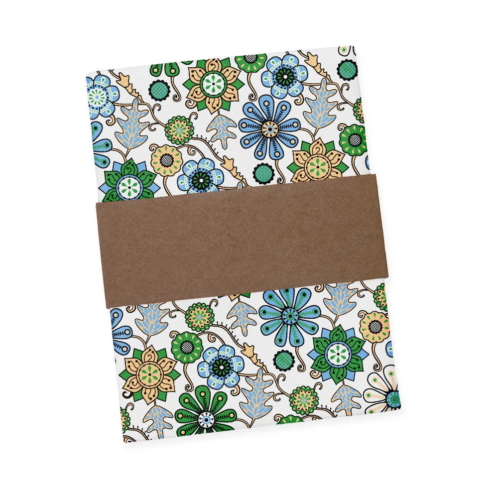 Rural Floral Pocket Square