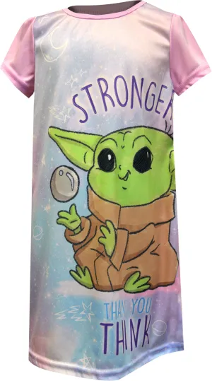 Star Wars Mandalorian Grogu Stronger Than You Think Nightgown