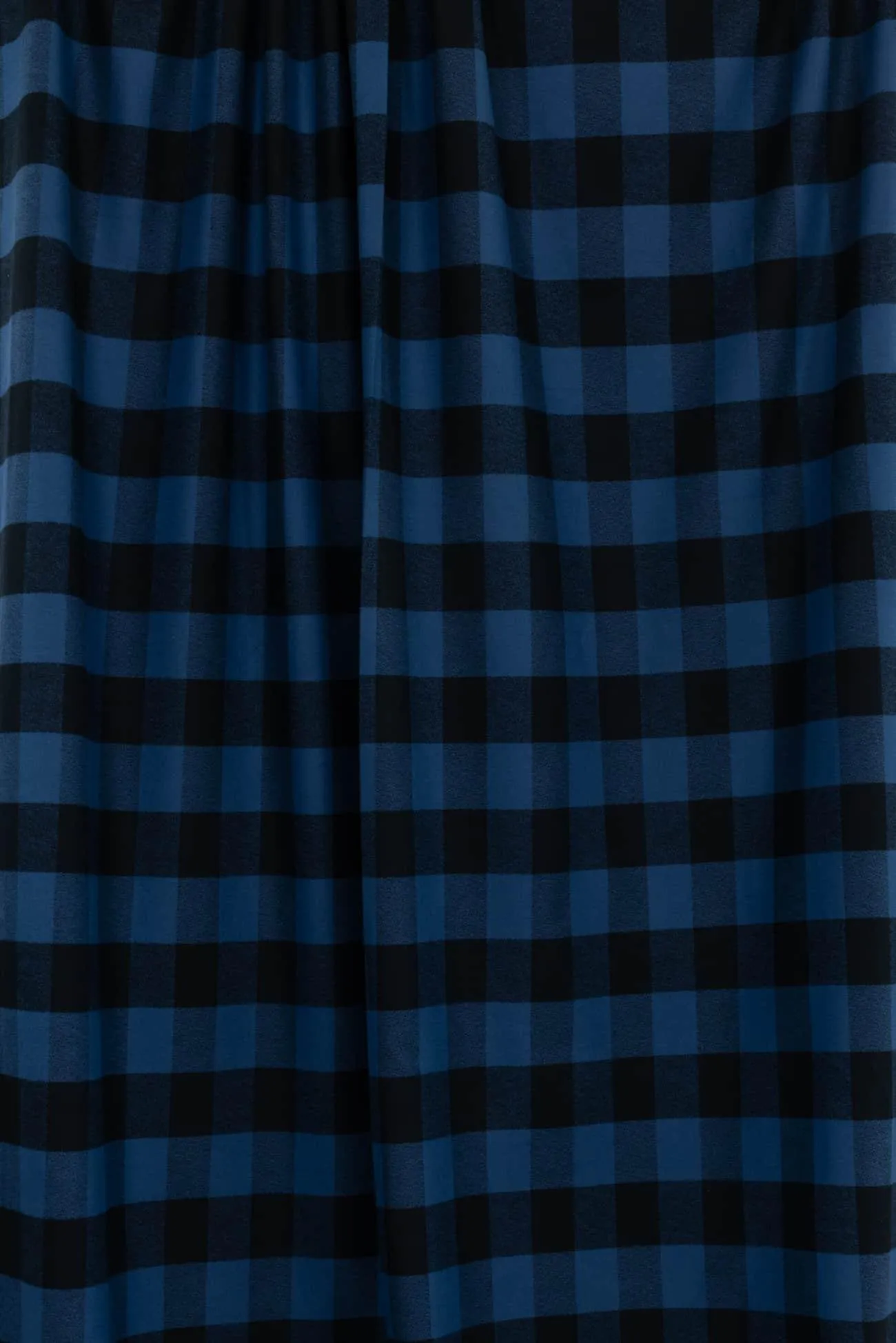 Stillwater Blue Buffalo Checks Cotton Flannel Woven