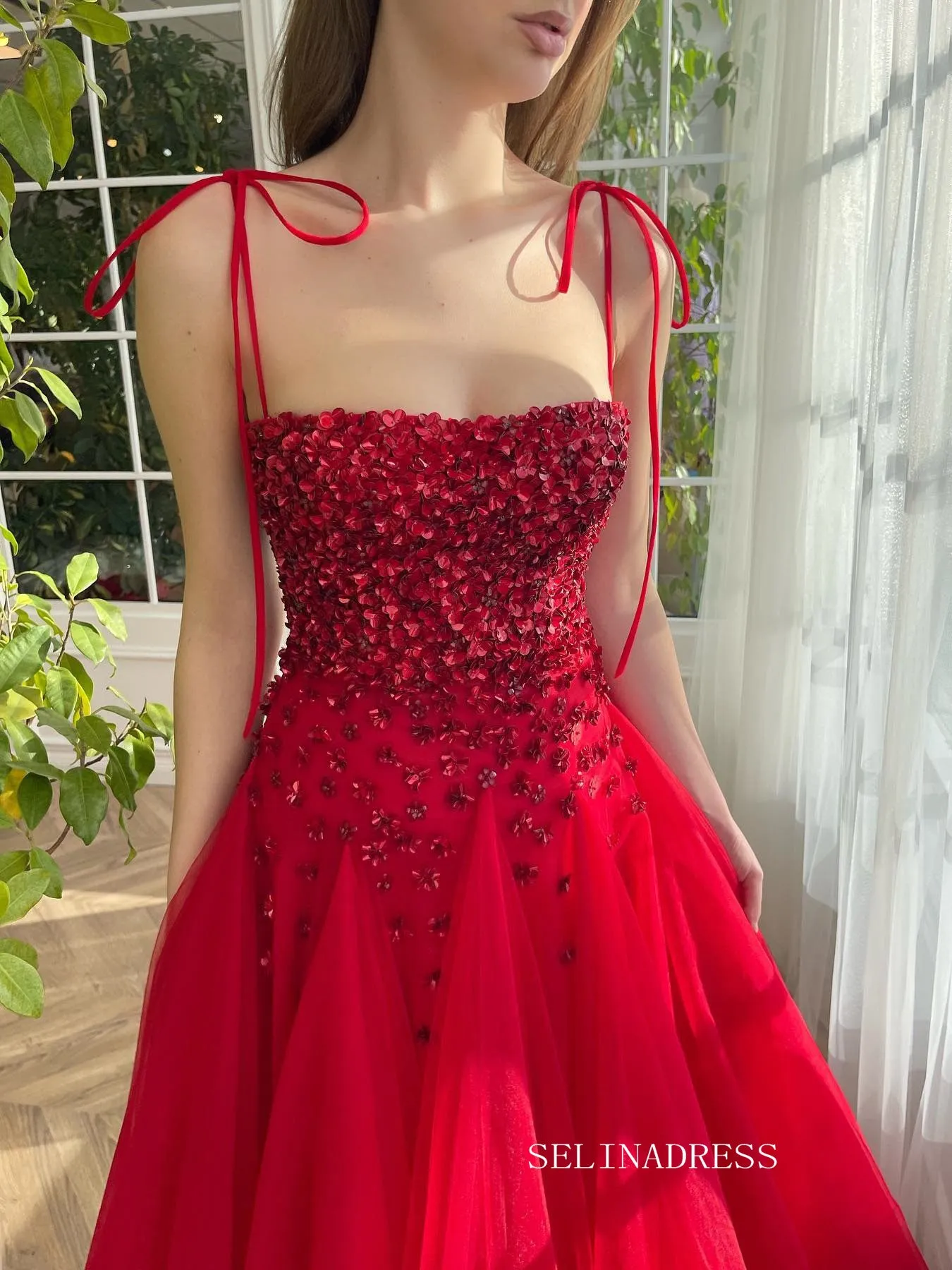 Strapless Beautiful Long Prom Dress Sequins Long Evening Dresses sea065