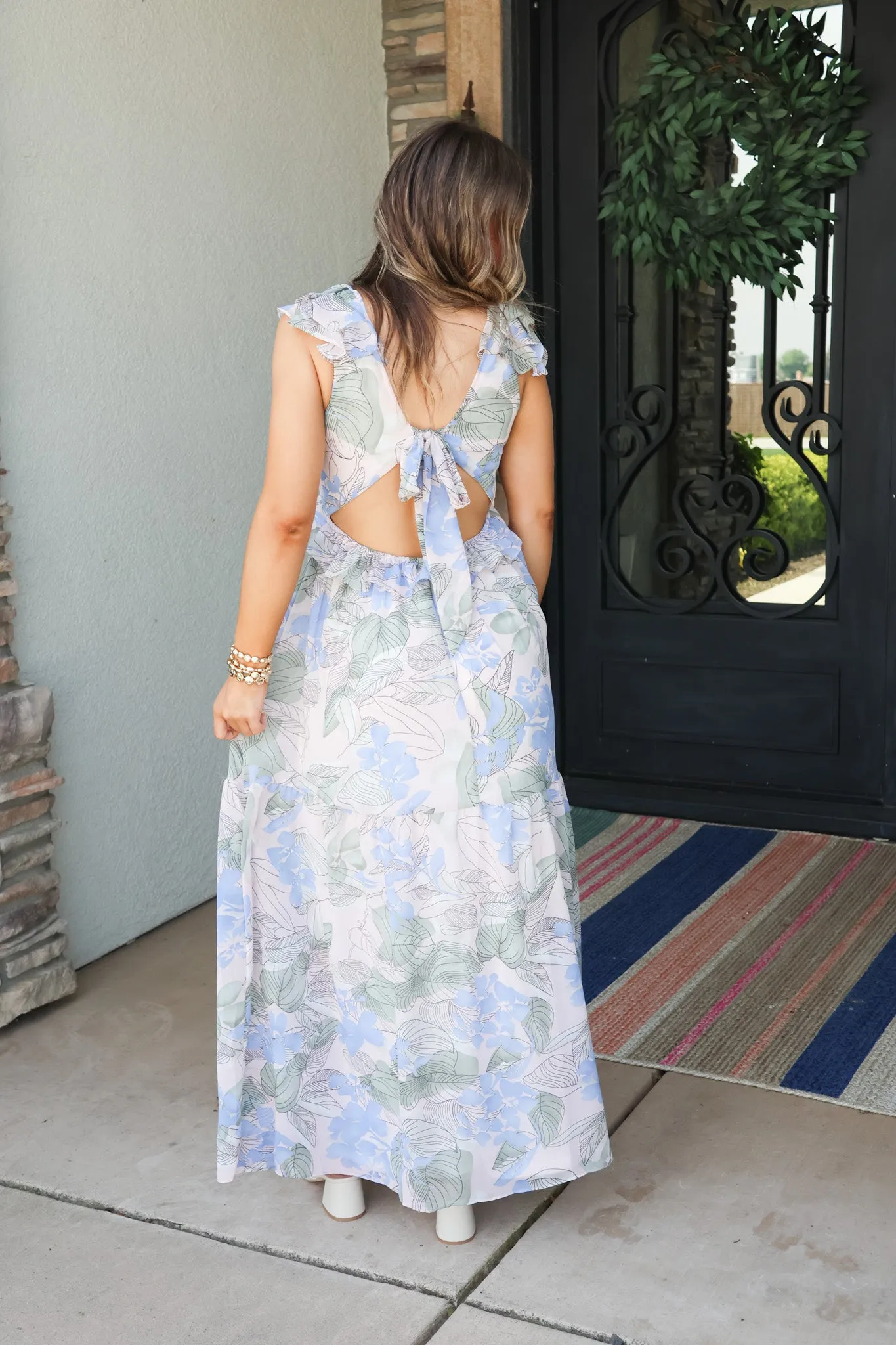 Talia Floral Maxi Dress