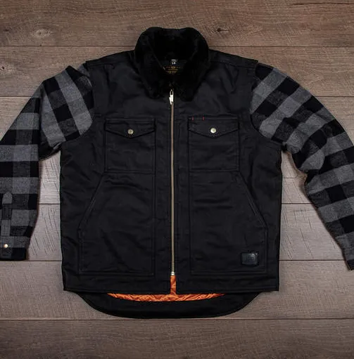 The Convert Vest & Rider Jacket (Black) - 3 Sleeve Styles Included