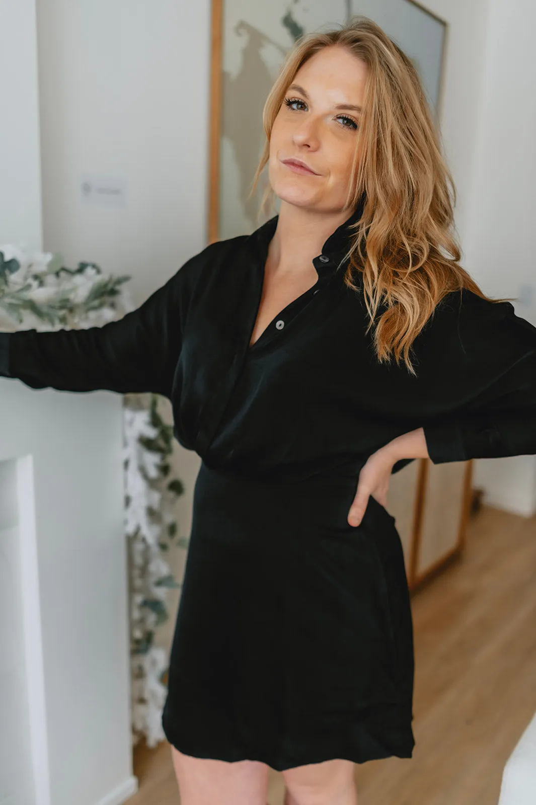 The Leonie Dress by Heartloom - Black