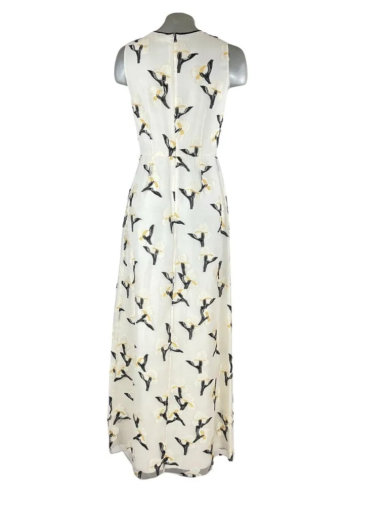 Tory Burch Floral Embroidered Maxi Dress |XS|US0|
