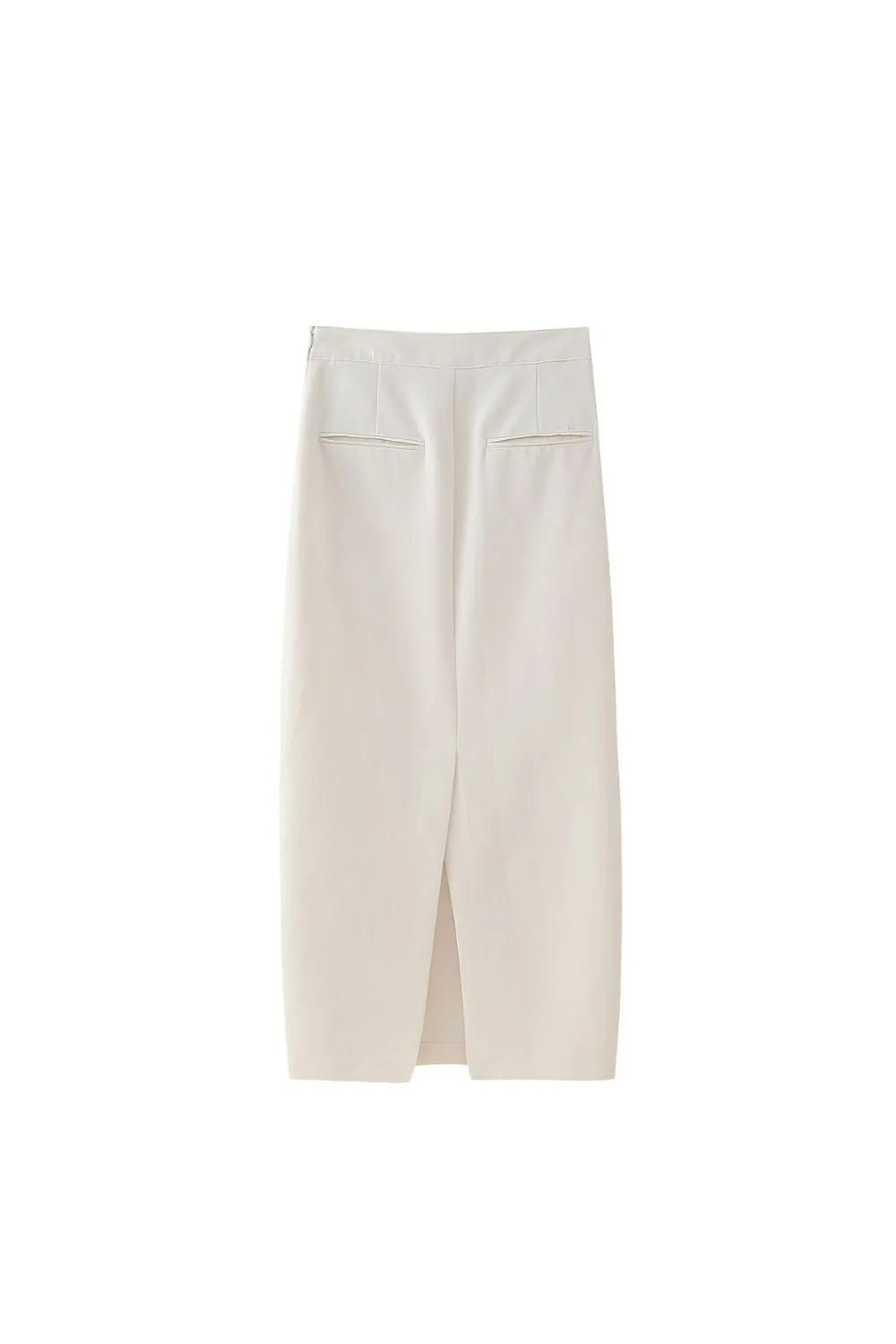 ‘Varvara’ Tie-Front Vest & Midi Skirt Suit (Sold Separately)