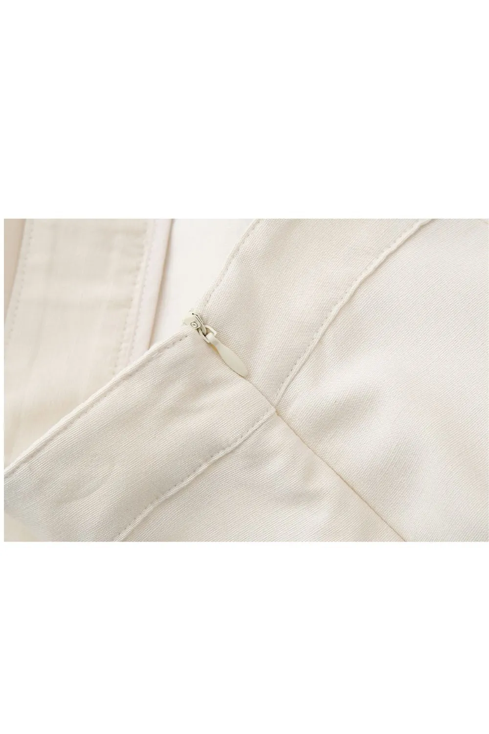 ‘Varvara’ Tie-Front Vest & Midi Skirt Suit (Sold Separately)