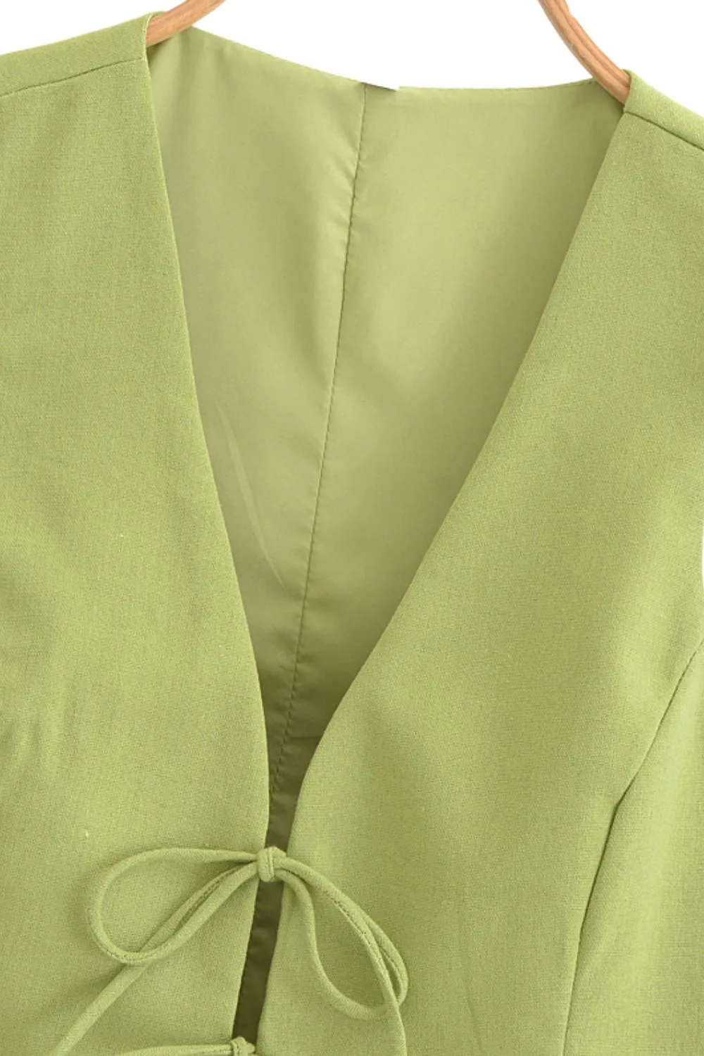 ‘Varvara’ Tie-Waist Vest & Casual Skirt Suit (Sold Separately)