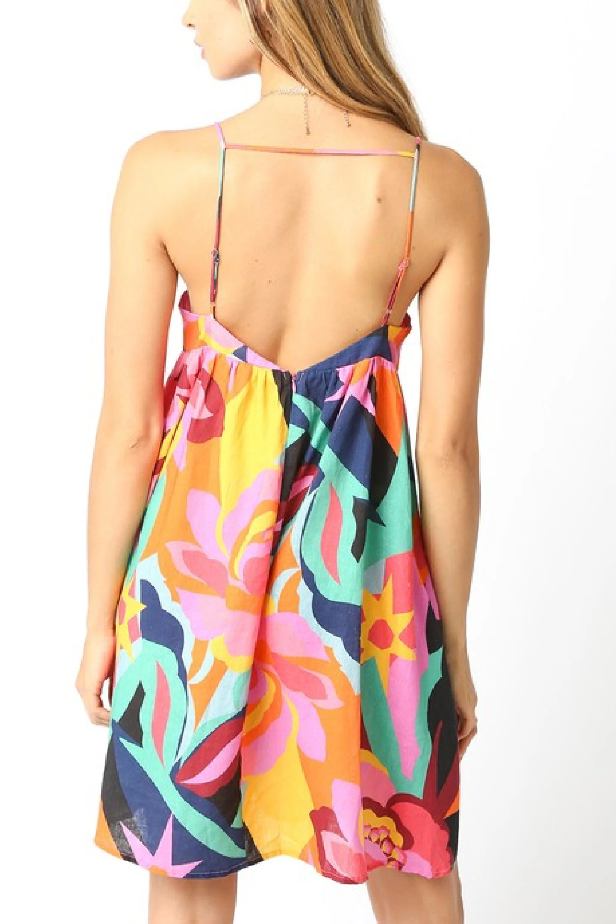 Waitlist 4/4 ♥ Sawyer Sleeveless Floral Print Mini Dress