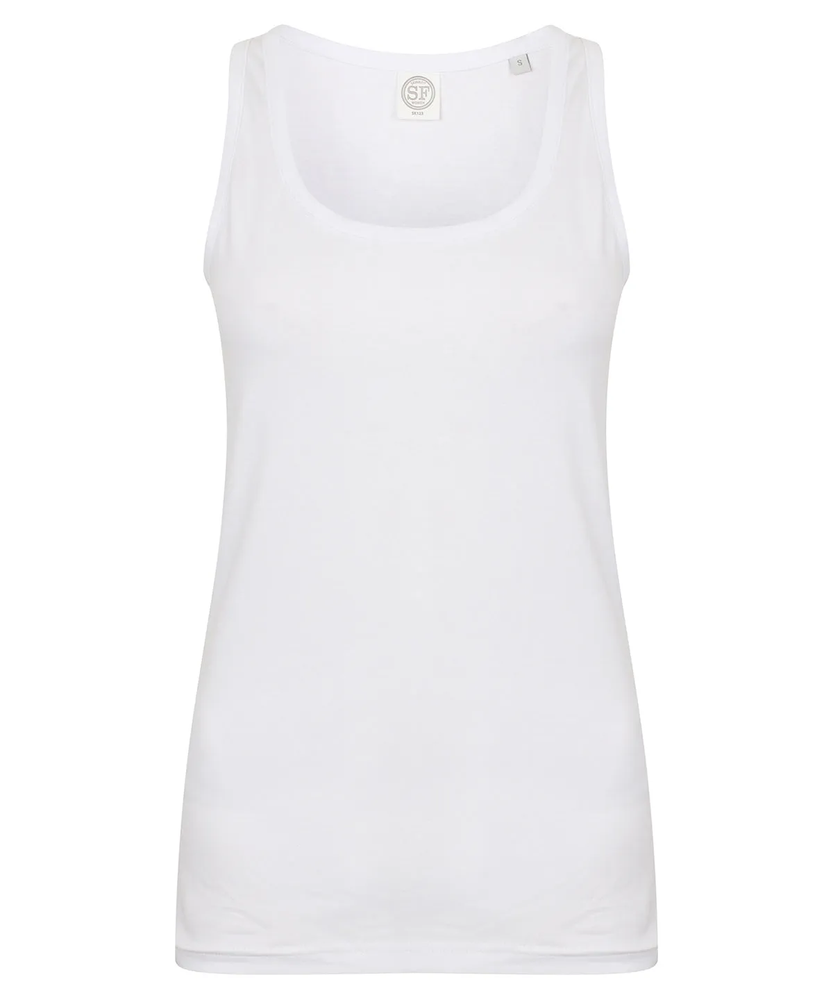 White - Women's feel good stretch vest