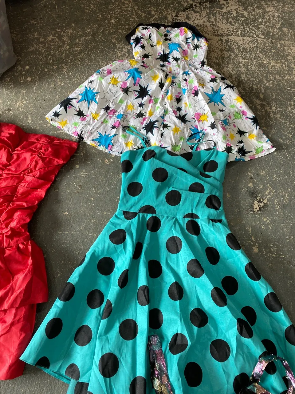 Y2K prom/evening day dress mini dress mix-25 Pieces